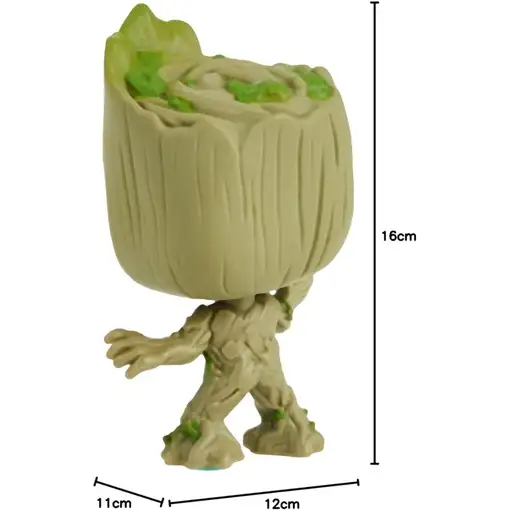 Figura pop guardians of the galaxy groot