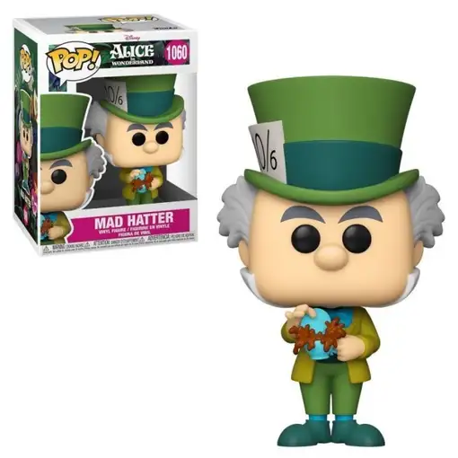 Figura pop disney alicia en el pais de las maravillas mad hatter