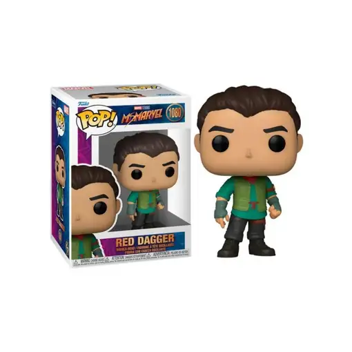 Figura pop marvel ms marvel red dagger