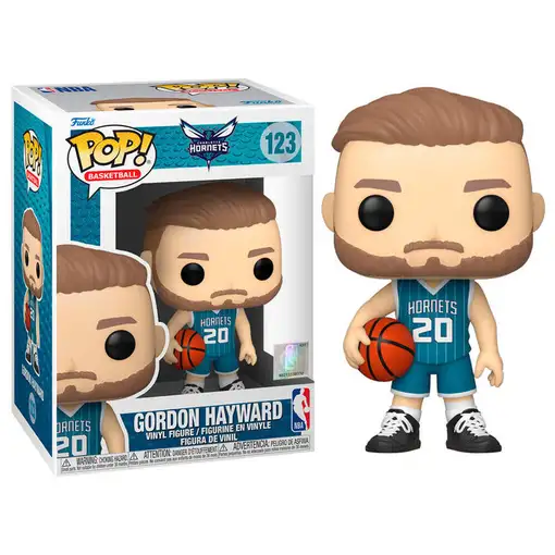 Figura pop nba celtics hornets gordon hayward teal jersey