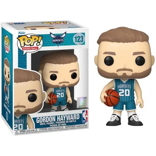 Figura pop nba celtics hornets gordon hayward teal jersey