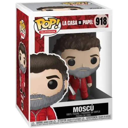 Funko pop moscow (la casa de papel)
