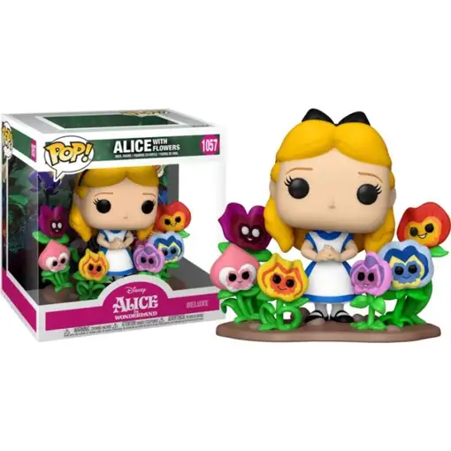 Figura pop disney alicia en el pais de las maravillas 70th alice with flowers