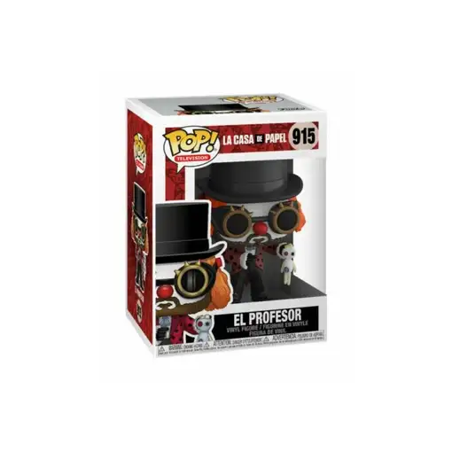 Funko pop professor o clown (la casa de papel)
