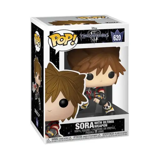 Figura pop disney kingdom hearts 3 sora with ultima weapon