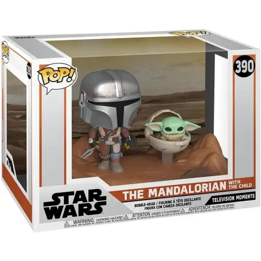 Funko pop! el mandaloriano & el nino (baby yoda) the mandalorian