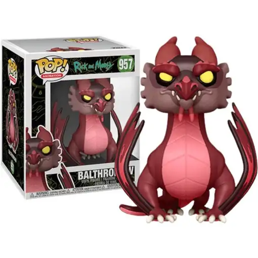 Funko pop super series tv rick & morty balthromaw 6" nº 957 -caja original-