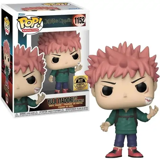 Figura pop jujutsu kaisen itadori exclusive