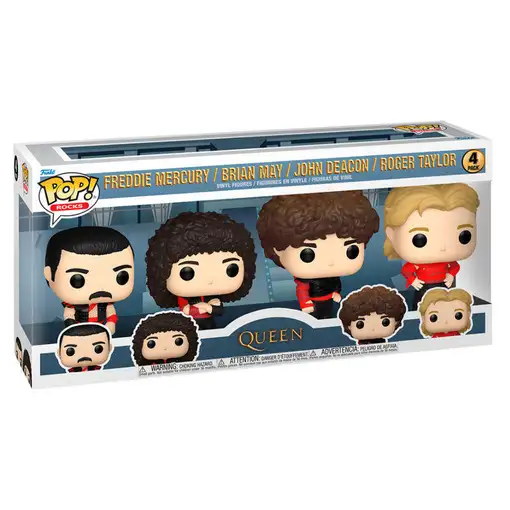 Figuras funko pop! 4 figuras queen