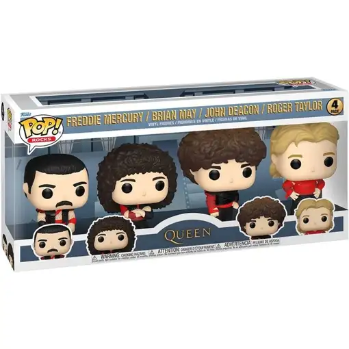 Figuras funko pop! 4 figuras queen