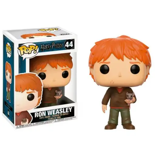 Funko pop ron weasly with scabbers (harry potter)