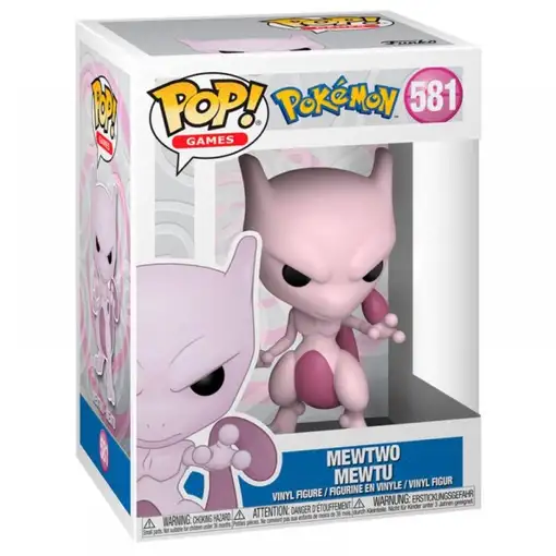 Funko pop pokÉmon 581 mewtwo - 889698632546