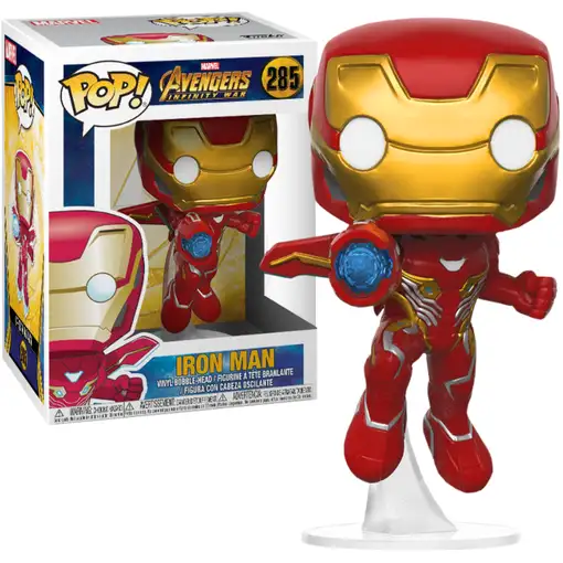 Figura pop marvel avengers infinity war iron man with wings