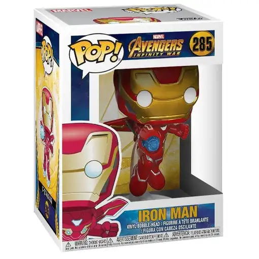 Figura pop marvel avengers infinity war iron man with wings