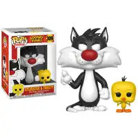 Figura pop looney tunes sylvester & tweety