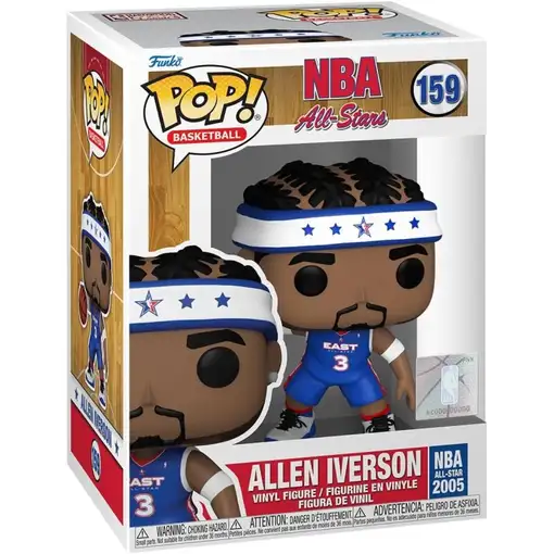 Funko pop deportes nba legends all stars allen iverson (2005) 67489