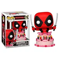 Figura pop marvel deadpool 30th deadpool in cake