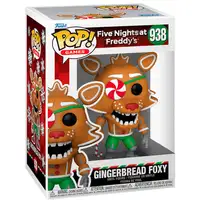 Figura pop five nights at freddys holiday gingerbread foxy