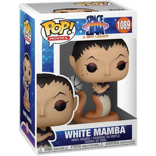 Funko pop cine space jam 2 white mamba 56230 (preorder reserva ya)