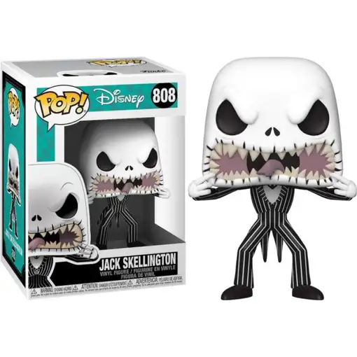 Funko pop! - jack skeleton (rostro aterrador) - pesadilla antes de navidad