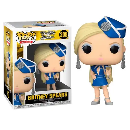 Funko pop estrellas de la musica britney spears stewardess 52033 Funko pop estrellas de la musica britney spears stewardess 52033