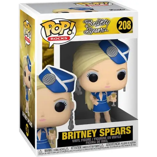 Funko pop estrellas de la musica britney spears stewardess 52033