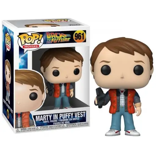 Figura pop back to the future marty in puffy vest