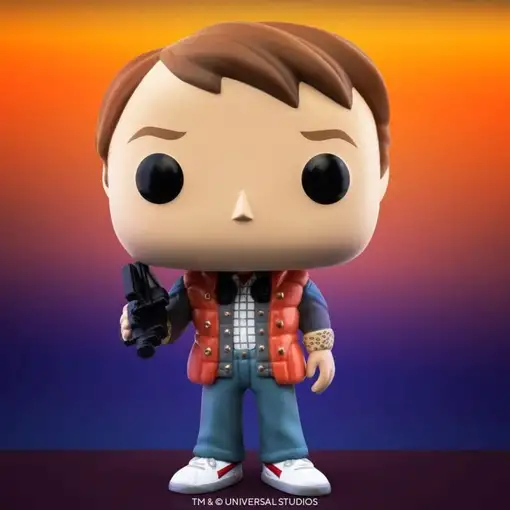 Figura pop back to the future marty in puffy vest