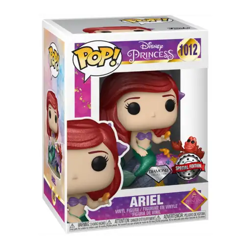 Funko pop diamond collection disney la sirenita ariel