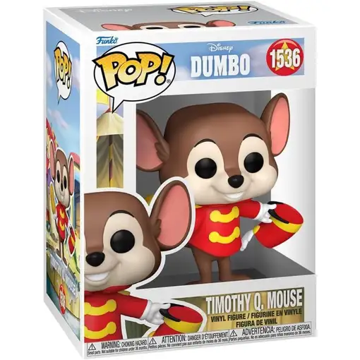Figura pop disney dumbo - timothy q. mouse