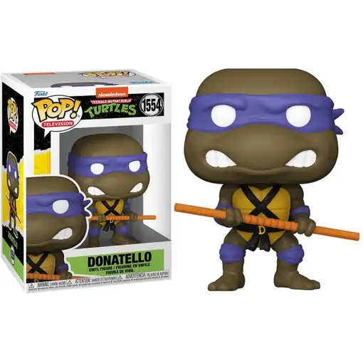 Funko pop tortugas ninja mutantes donatello 78049