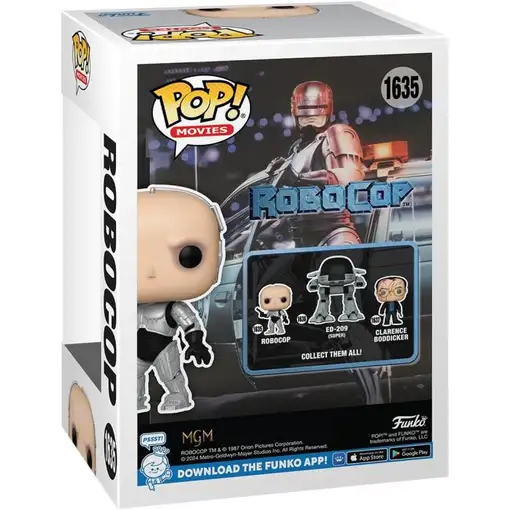 Funko pop peliculas robocop robocop metalico 80794