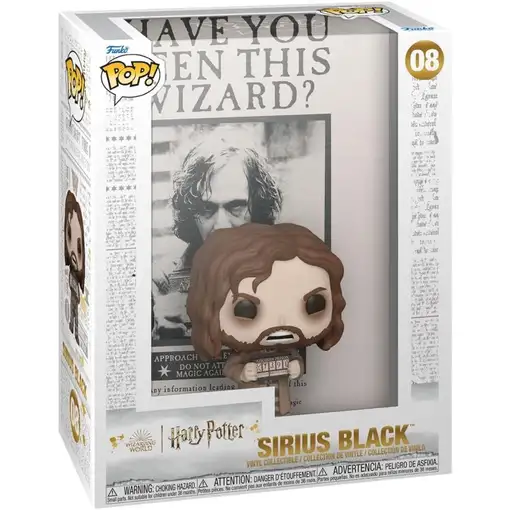Funko pop sirius black 08 - harry potter y el prisionera de azkaban - 889698760010