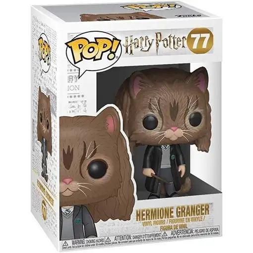 Funko pop harry potter hermione granger como gato 35509