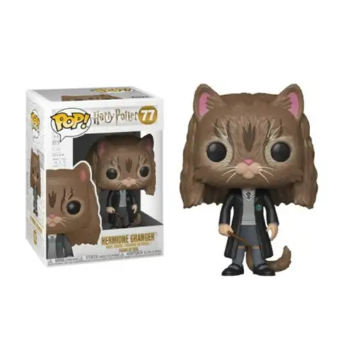 Funko pop harry potter hermione granger como gato 35509