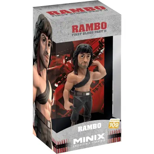 Figura minix rambo 12cm
