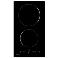Infiniton VIT2FBN Negro Integrado 30 cm Cerámico 2 zona(s)