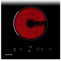 Infiniton VIT2FBN Negro Integrado 30 cm Cerámico 2 zona(s)