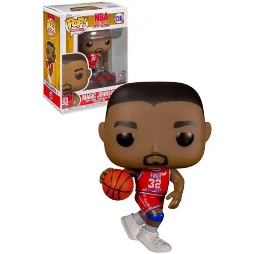 Figura pop nba legends magic johnson exclusive