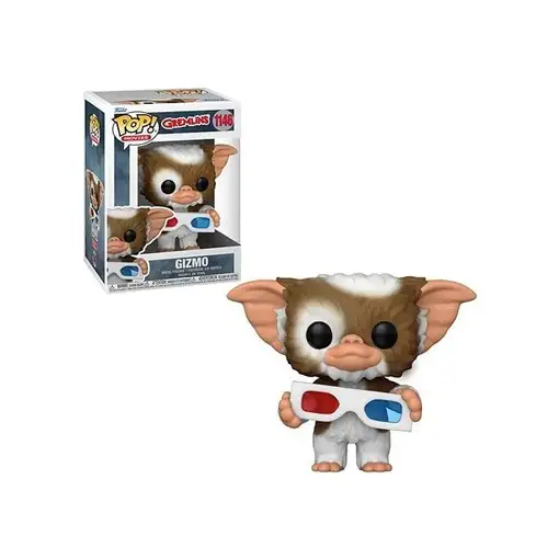 Figura pop gremlins gizmo with 3d glasses