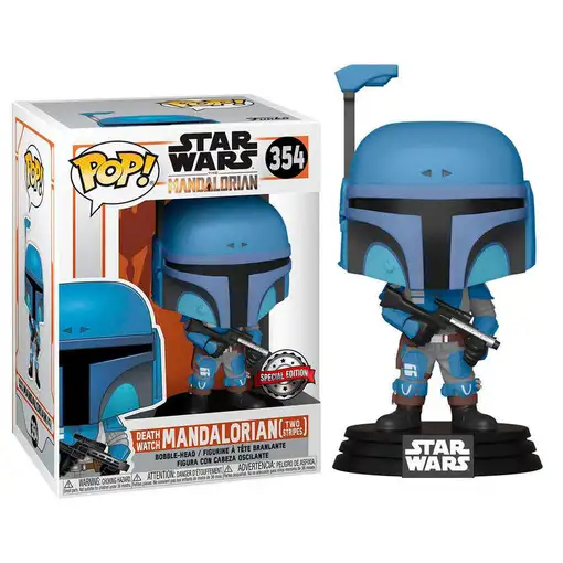 Funko pop sw mandalorian flashback blue