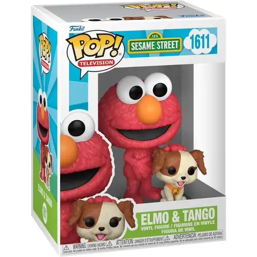 Funko pop! sesame street: elmo & tango