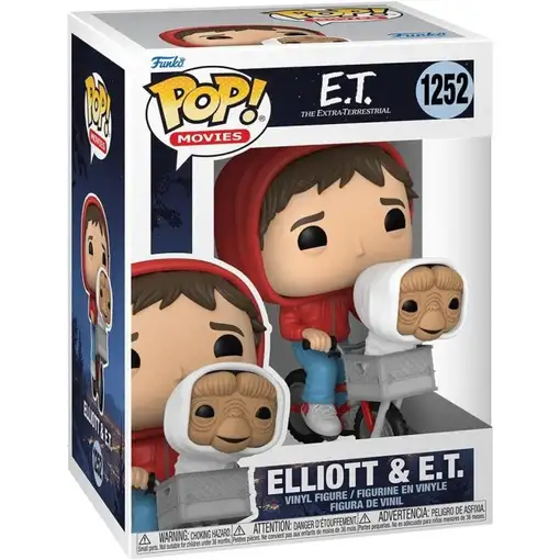 Figura pop e.t el extraterrestre 40 th elliott & e.t