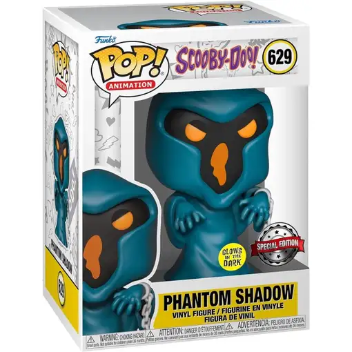 Figura pop scooby-doo phantom shadow exclusive