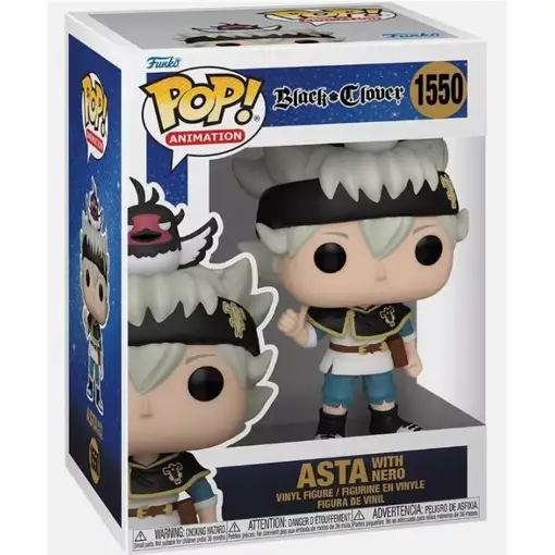 Funko pop black clover asta con nero 72115