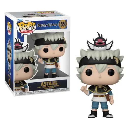 Funko pop black clover asta con nero 72115