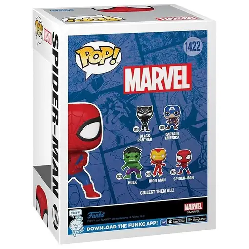 Funko pop marvel new classics spider man