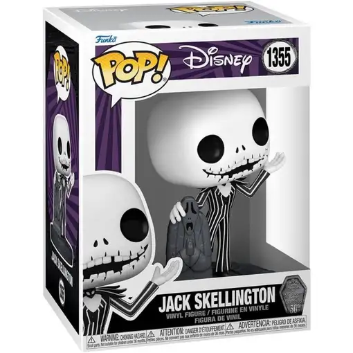 Funko pop disney pesadilla antes de navidad 30 aniversario jack con tumba 72312
