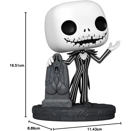 Funko pop disney pesadilla antes de navidad 30 aniversario jack con tumba 72312