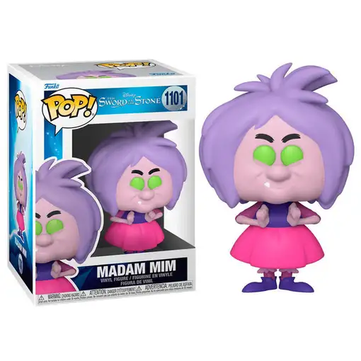 Figura pop disney merlin el encantador madam mim Figura pop disney merlin el encantador madam mim
